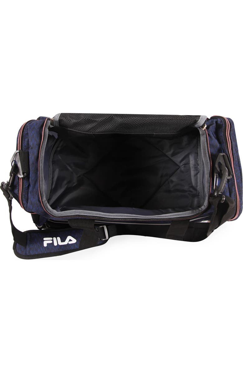 FILA Sprinter 19-Inch Duffle Bag, Alternate, color, Static Blue / Pink