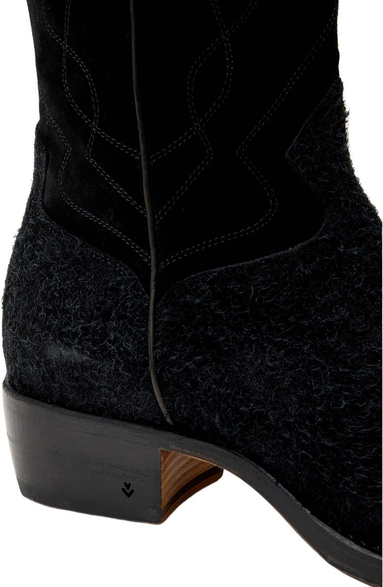 John Varvatos Walker Rancher Boot, Alternate, color, Black
