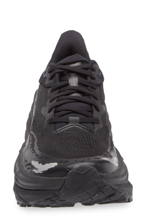 Hoka Stinson Atr 7 Running Shoe In Black