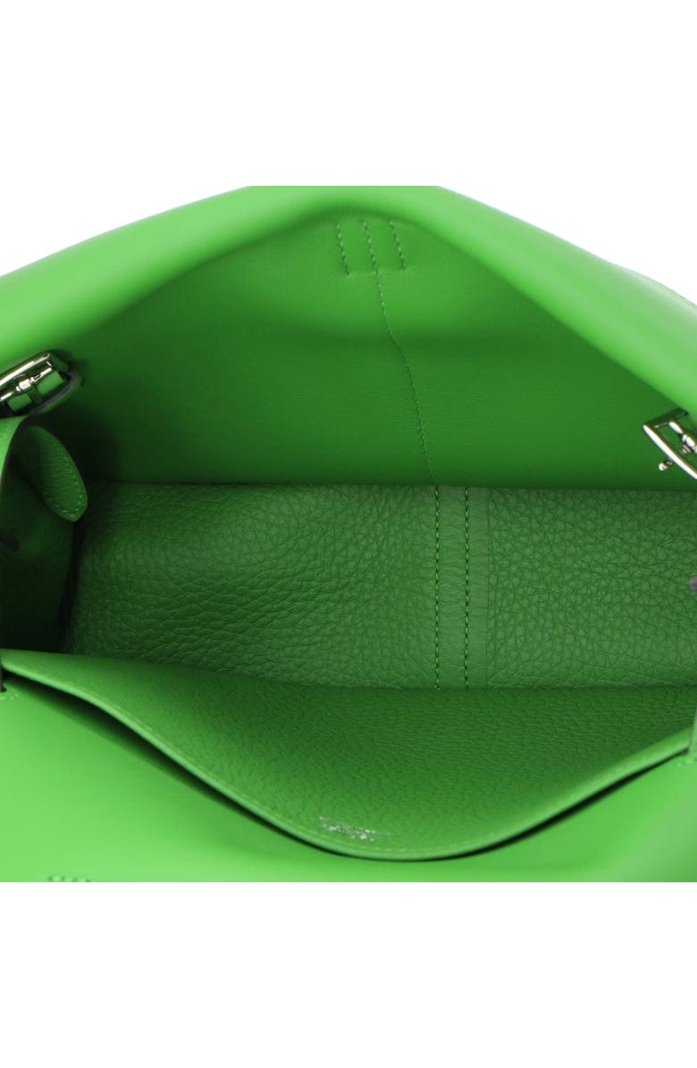 Pre-Owned Hermes Halzan Bag Clemence 25, Alternate, color, Vert Yucca