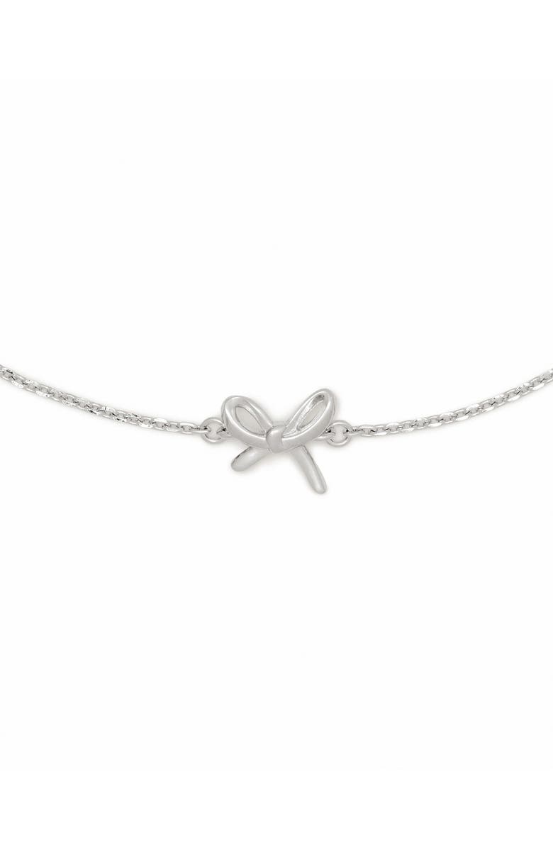 Kate Spade New York mini bow pendant necklace, Alternate, color, 