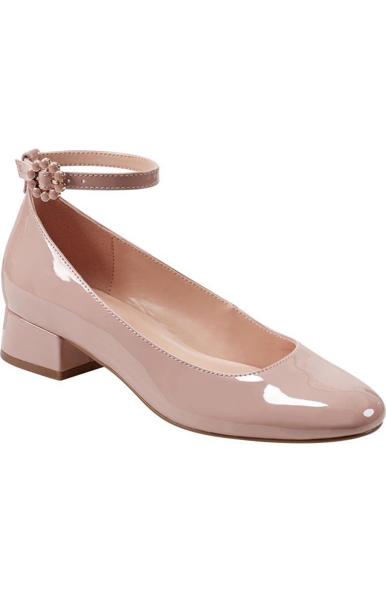 Bandolino Lexy Ankle Strap Pump, Main, color, Light Pink