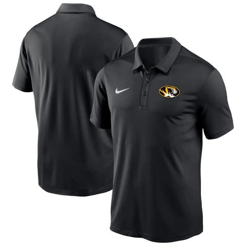 Men's Nike Black Missouri Tigers Victory Solid Performance Polo