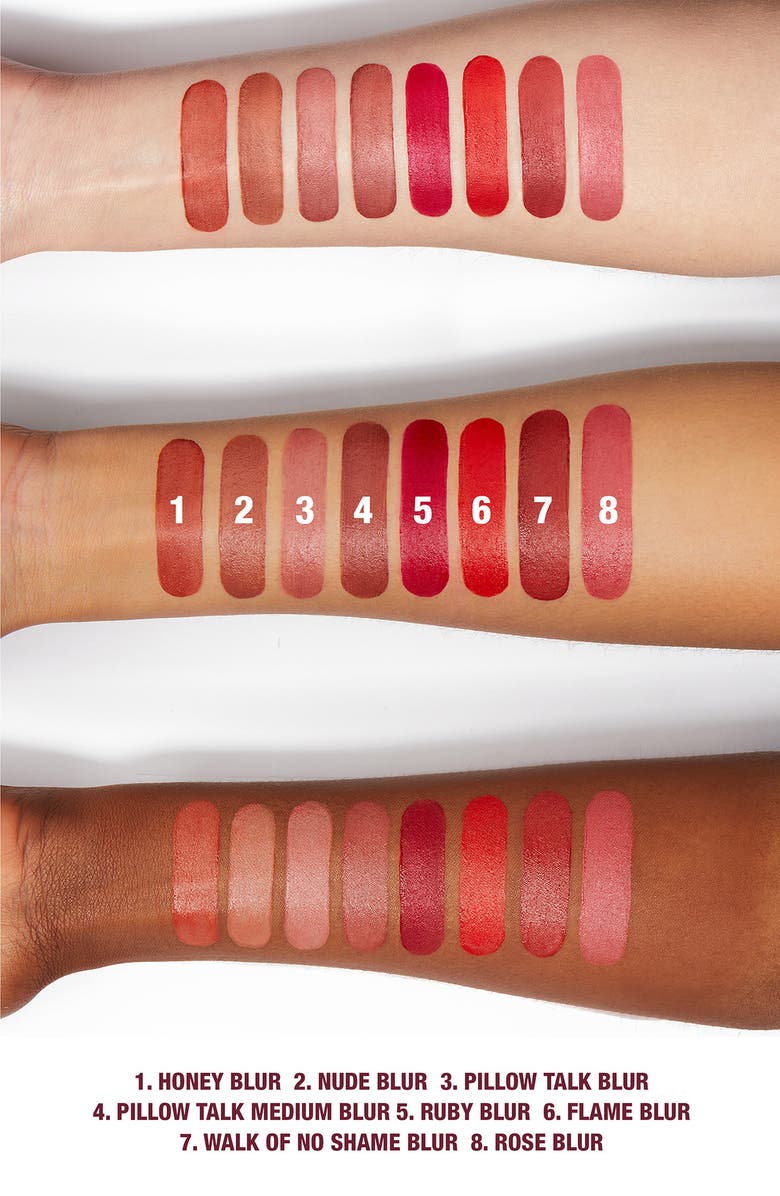 Charlotte Tilbury Airbrush Flawless Matte Liquid Lipstick, Alternate, color, Pillow Talk Blur