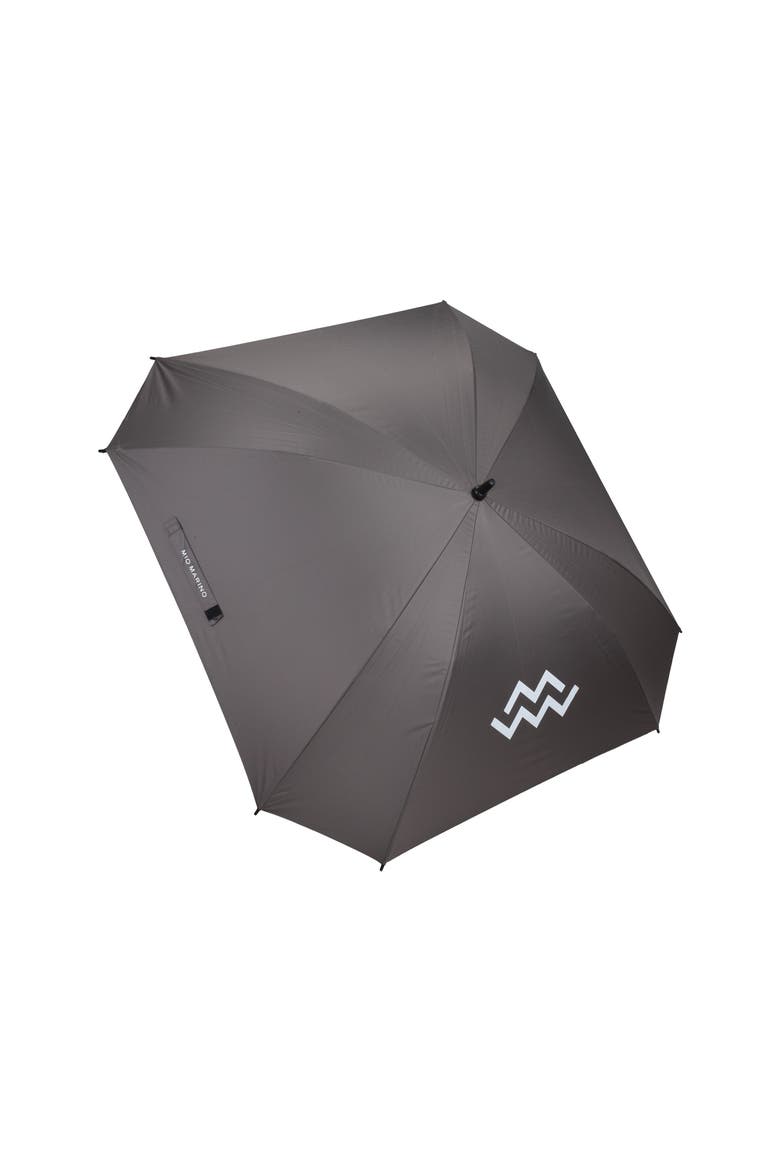 Premium 62-Inch Square Golf Umbrella with UV Protection, Alternate, color, Gray