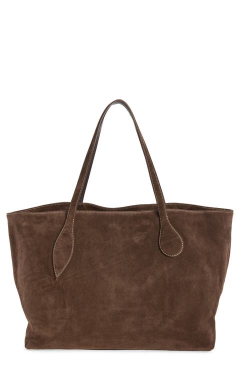 Mega Sprout Suede Tote