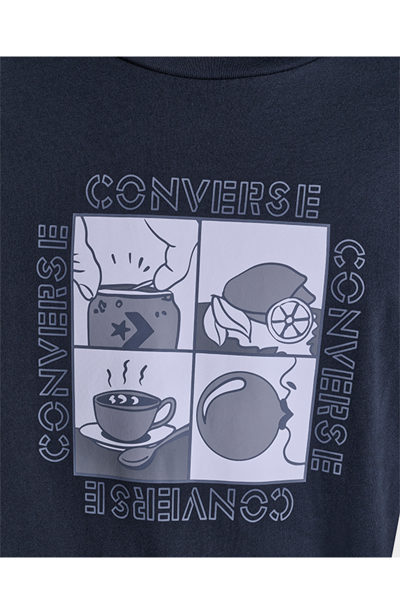 Converse Comic Strip T-Shirt, Alternate, color, Converse Black