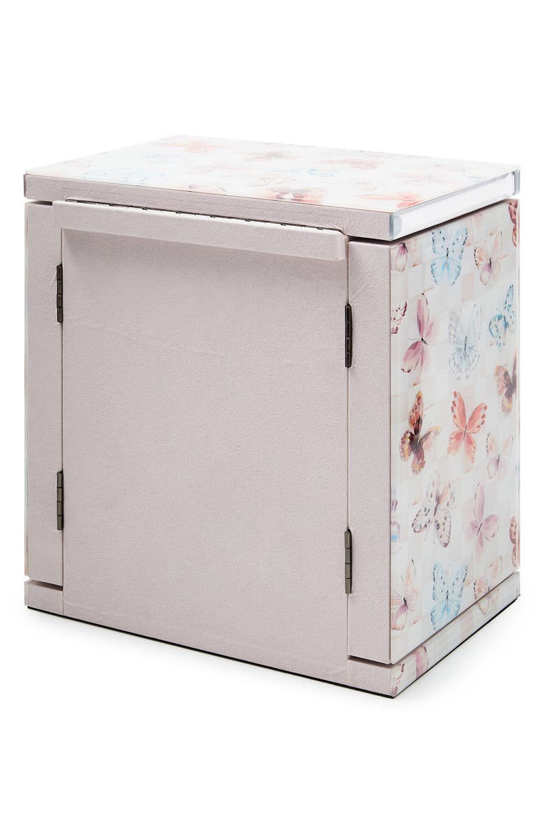 MACKENZIE CHILDS Eternity Rosy Check Jewelry Armoire, Alternate, color, White