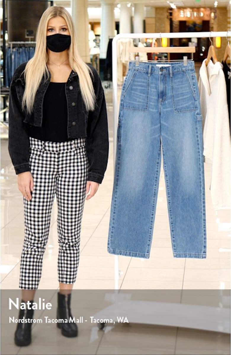 High Waist Carpenter Jeans, sales video thumbnail