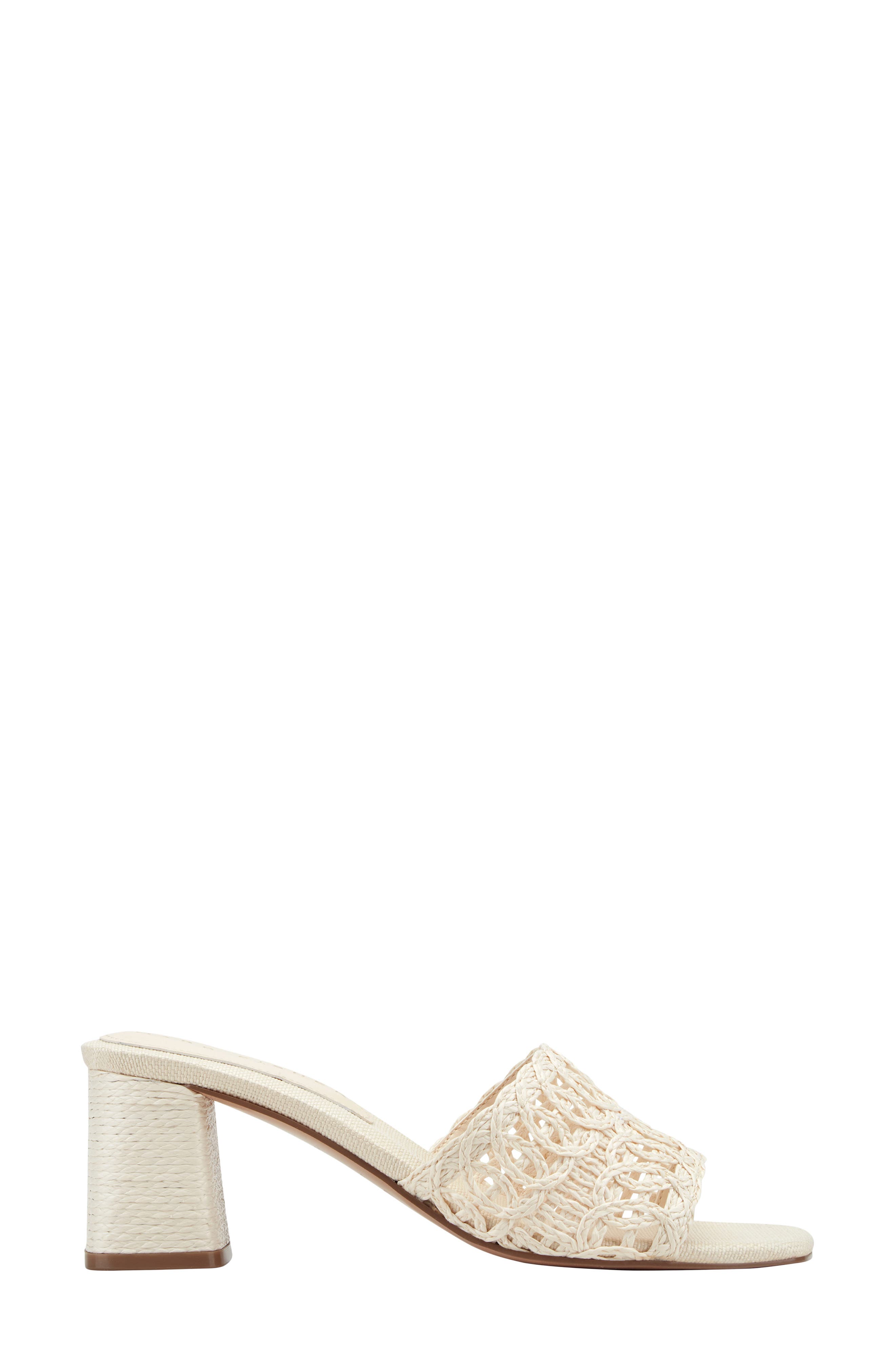 Marc Fisher LTD Follie Sandal, Alternate, color, Ivory