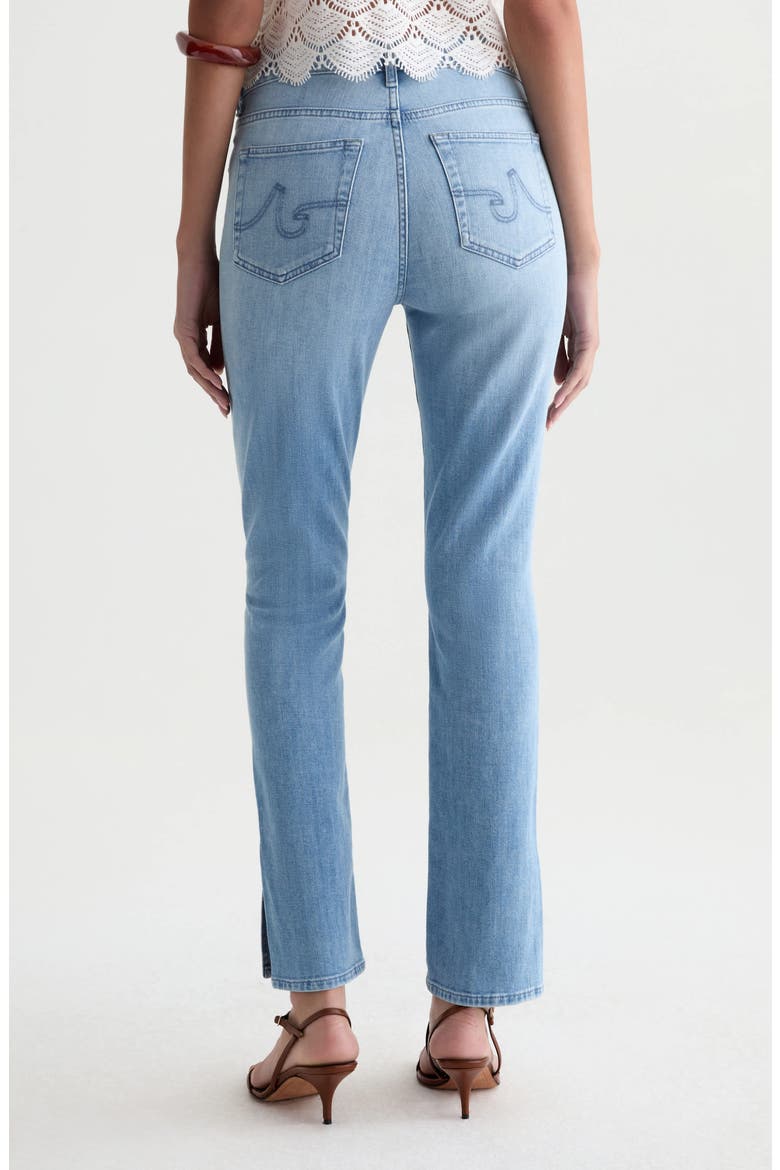 Mari Mid Rise Slim Straight Leg Jeans, Alternate, color, FLIGHT
