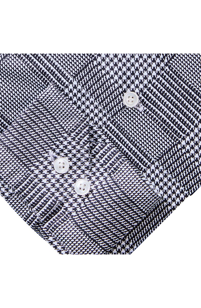 Emanuel Berg 4Flex Knit Modern Fit Long Sleeve Button-Up Shirt, Alternate, color, 