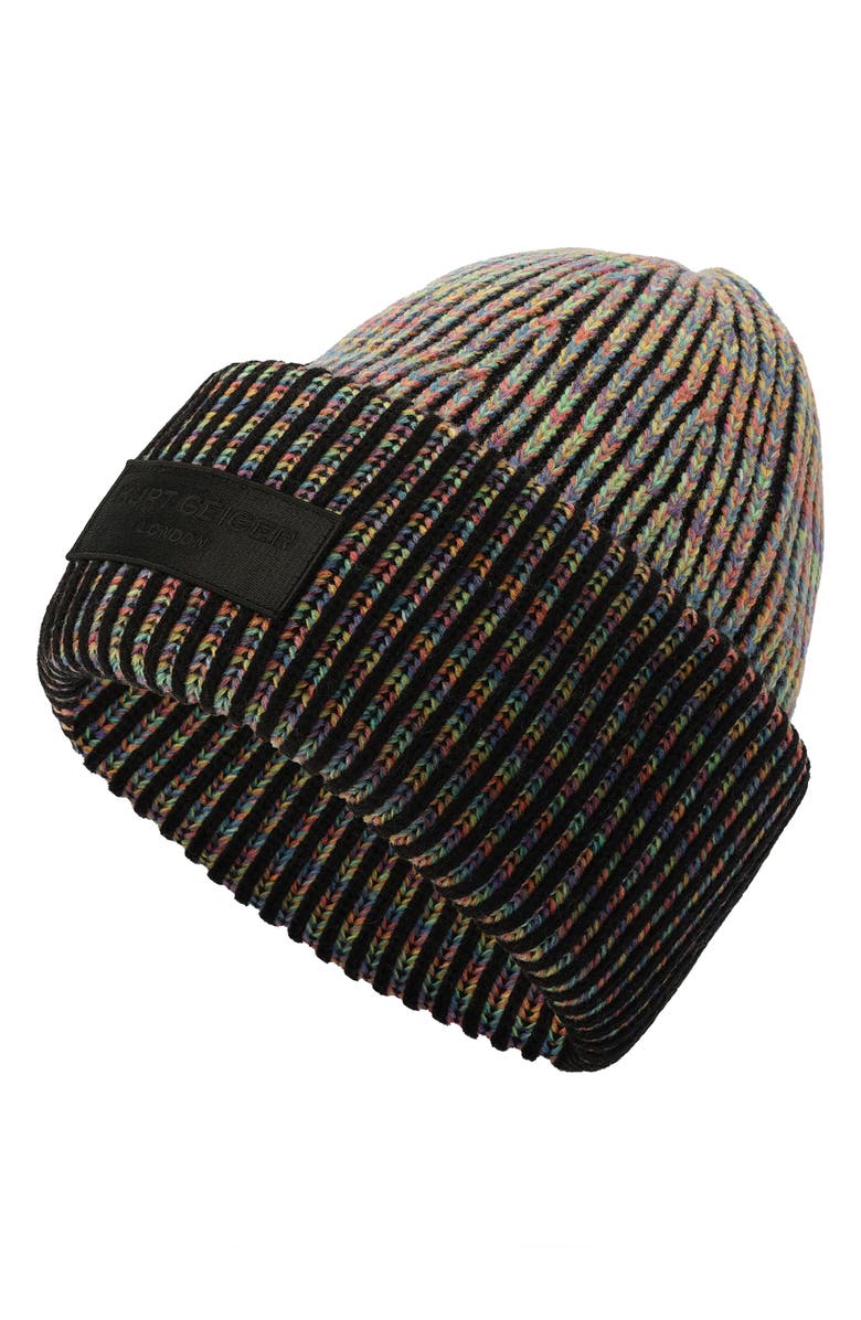 Kurt Geiger London Marled Rib Beanie, Alternate, color, 