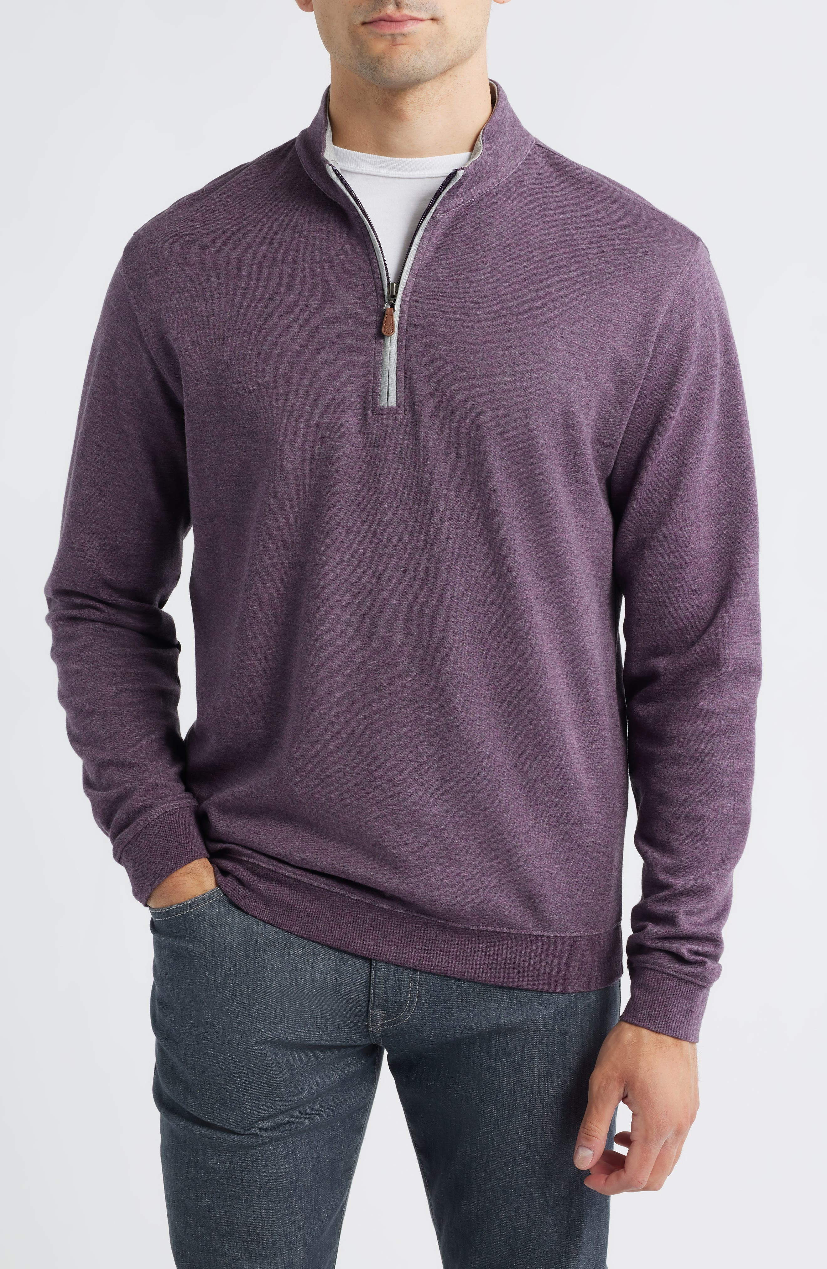 ラズベリー（John Square） Sully Quarter Zip Pullover (Men) | Nordstrom