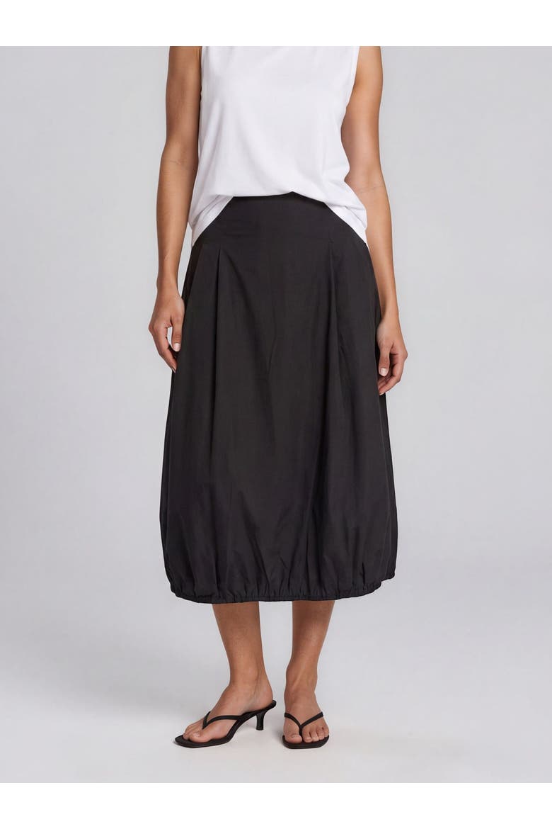 Masylorisse Balloon Hem Skirt, Main, color, Black