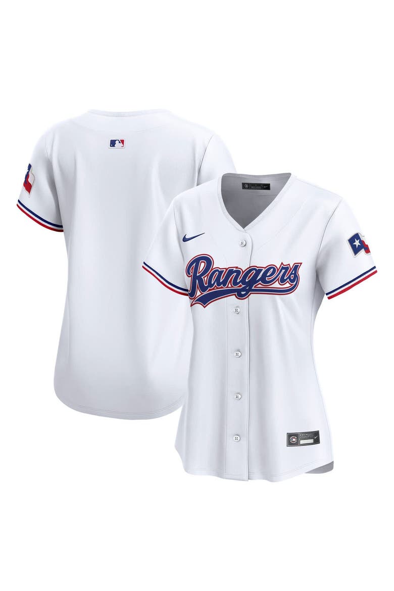 Women's Nike  White Texas Rangers Home Limited Jersey, Main, color, White