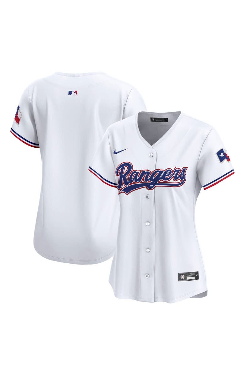 Nike Women's Nike  White Texas Rangers Home Limited Jersey, Main, color, White