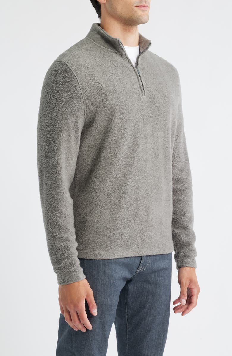 johnnie-O Dion Fleece Half Zip Pullover, Alternate, color, Concrete