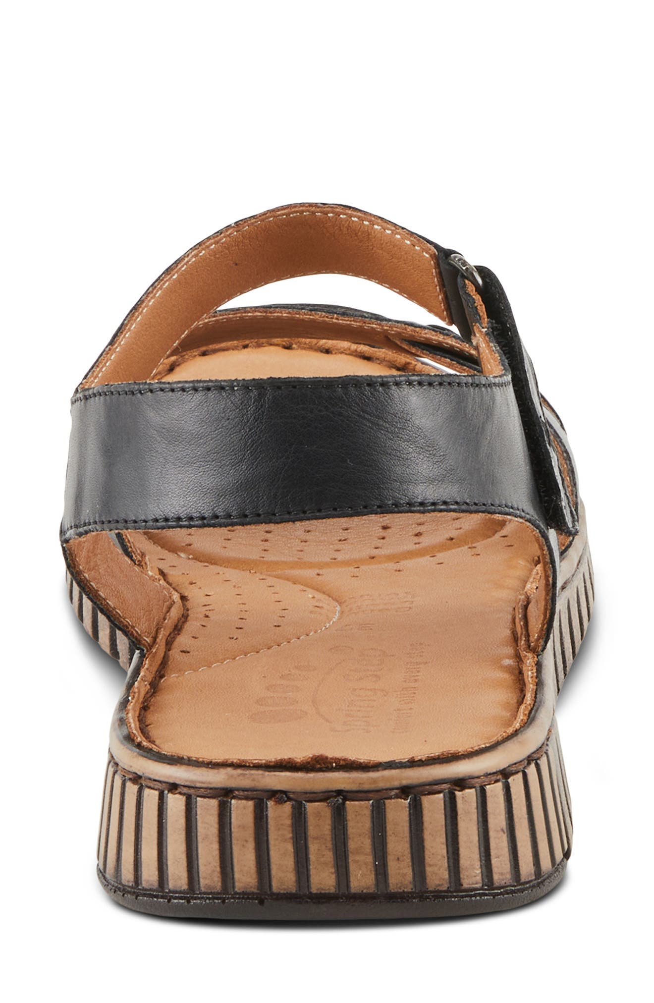 Nochella Ankle Strap Sandal, Alternate, color, BLACK