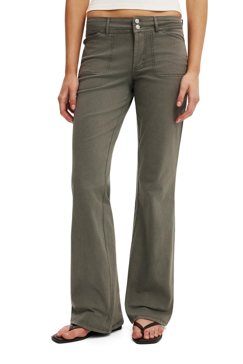 Women's Suki Low Rise Bootleg Pant, Main, color, Grey