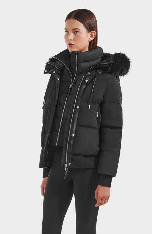 Rudsak Cieyna Down Bomber In Black