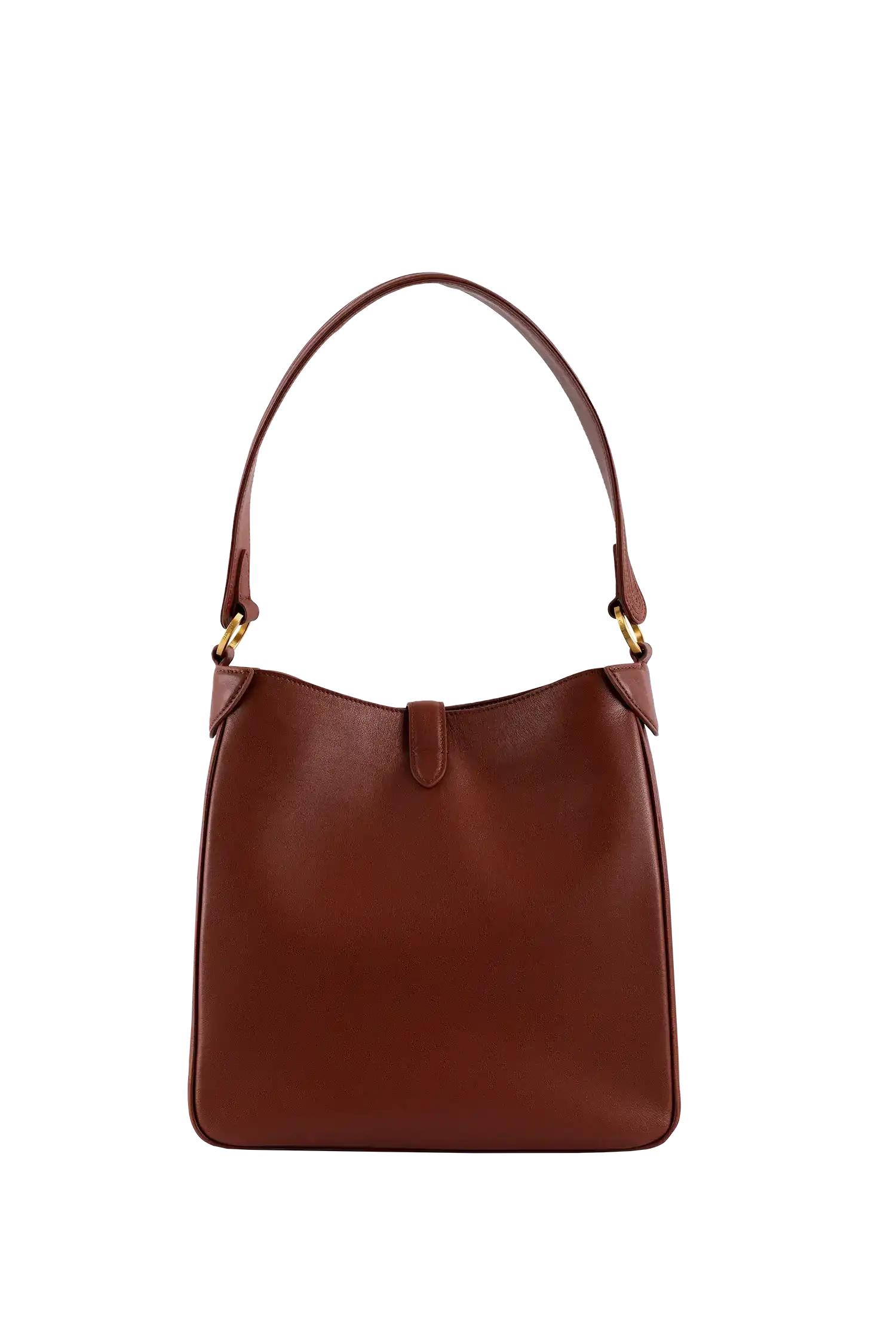 Esthera 9AM Leather Shoulder Bag, Alternate, color, Brown
