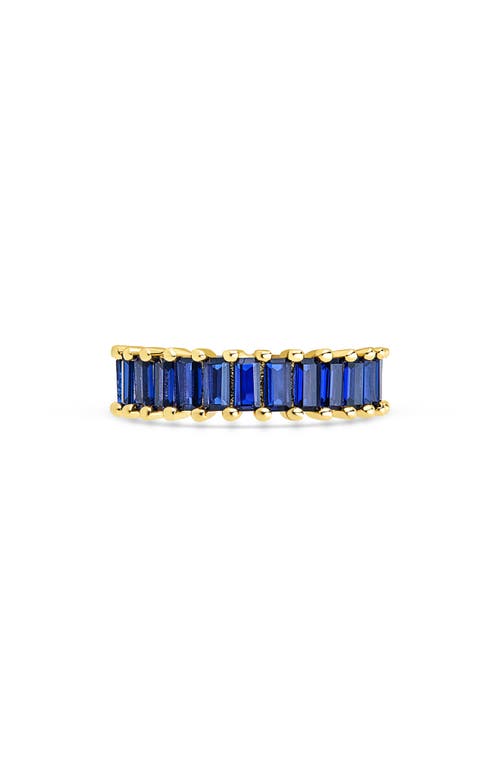 Sterling Forever Caroline Rainbow Cubic Zirconia Eternity Ring