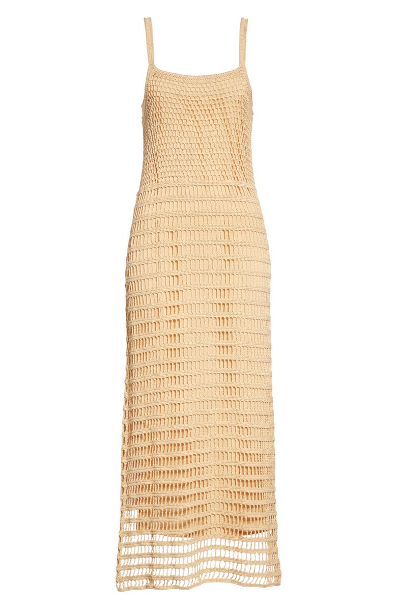 Elizabeth and James Crochet Maxi Dress, Alternate, color, 