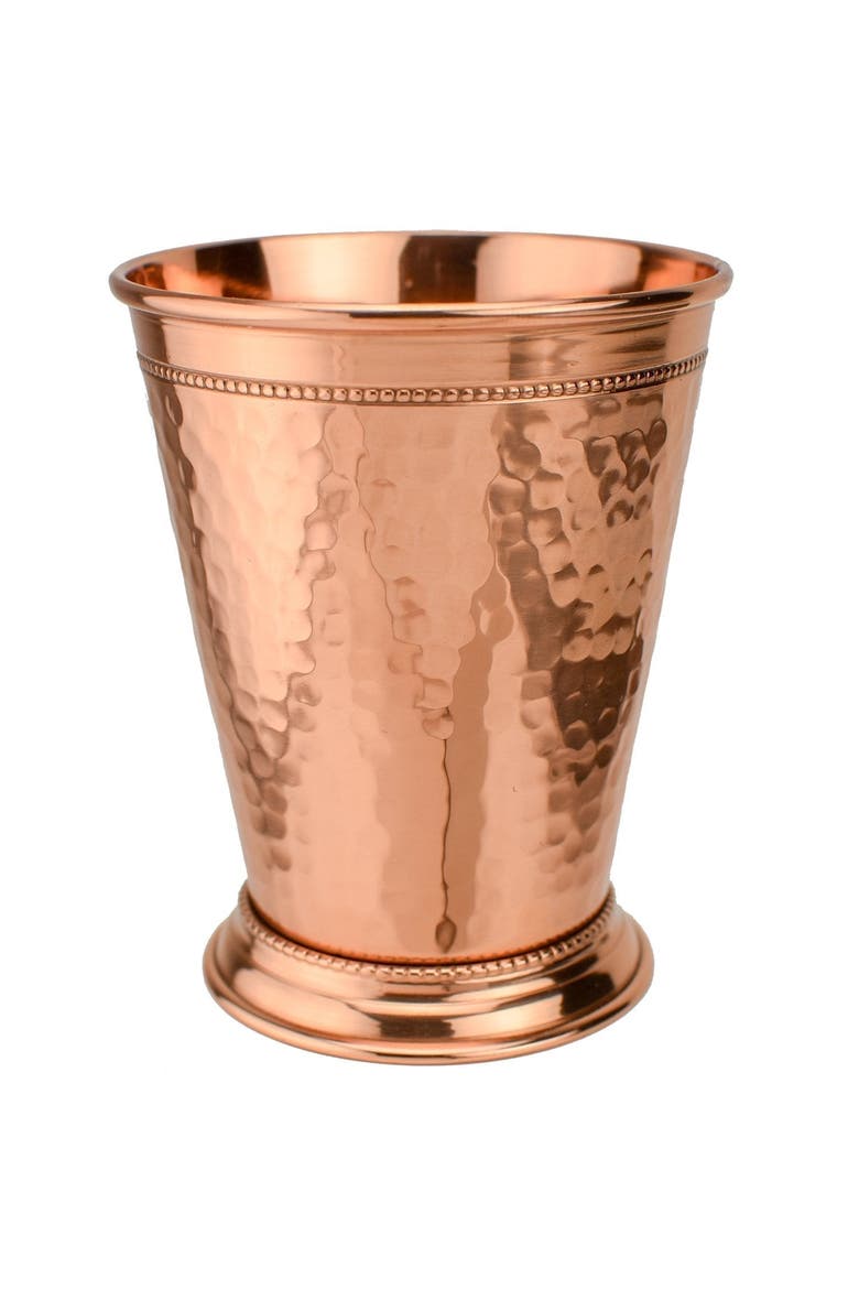Hammered Copper Mint Julep Cup, Alternate, color, Premium Gift Box