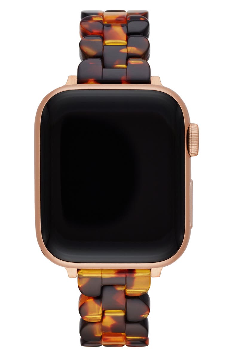 Kate Spade New York acetate 16mm Apple Watch<sup>®</sup> bracelet watchband, Alternate, color, 