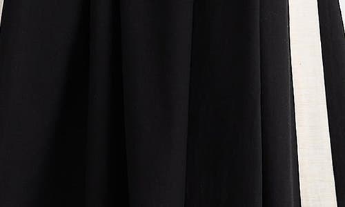 Brave + True Brave+true Jolie Contrast Trim Midi Dress