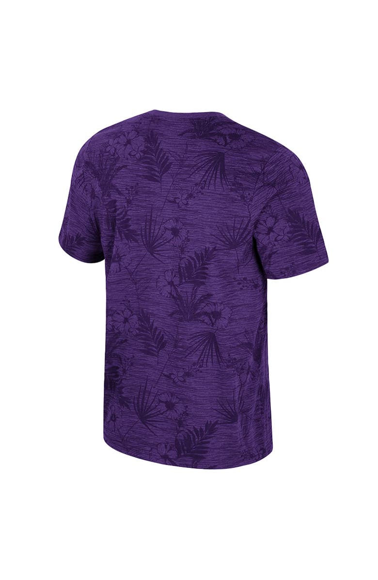 COLOSSEUM Men's Colosseum Purple Washington Huskies Floral Printed T-Shirt, Alternate, color, 