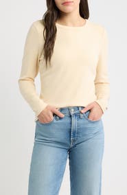CITY BLUES Long Sleeve Crewneck T-Shirt