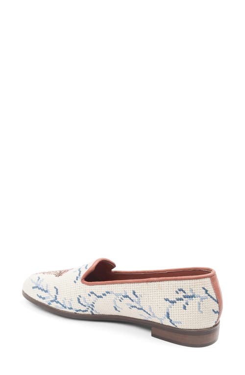 Bypaige Needlepoint Loafer In Tan