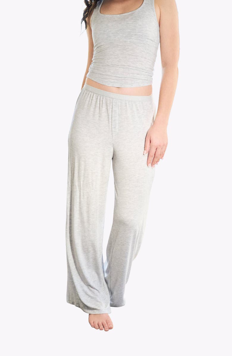 Vitality Float Rib Boxer Pant, Main, color, Stone Marl
