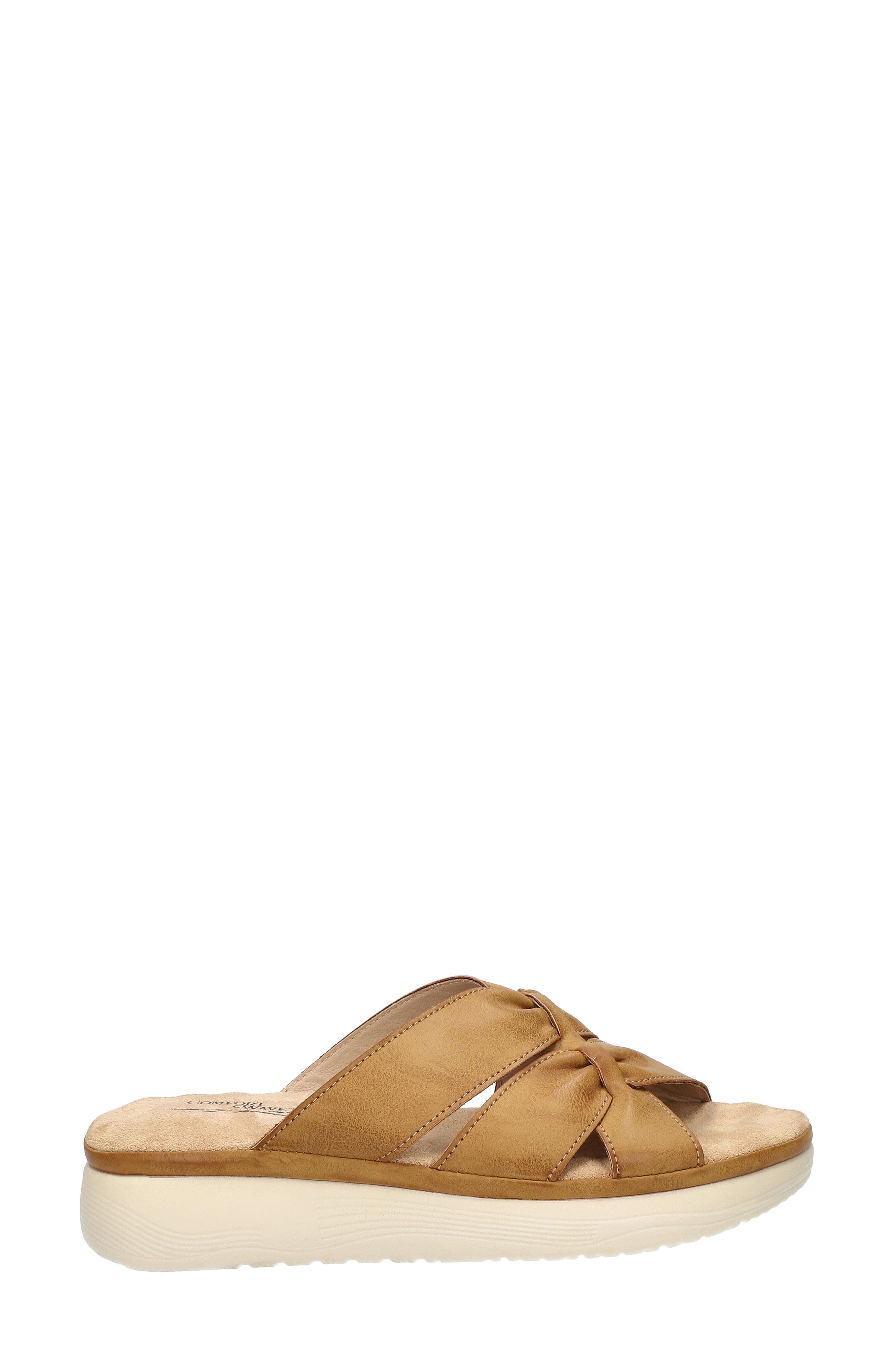 Mickey Slide Sandal, Alternate, color, TAN