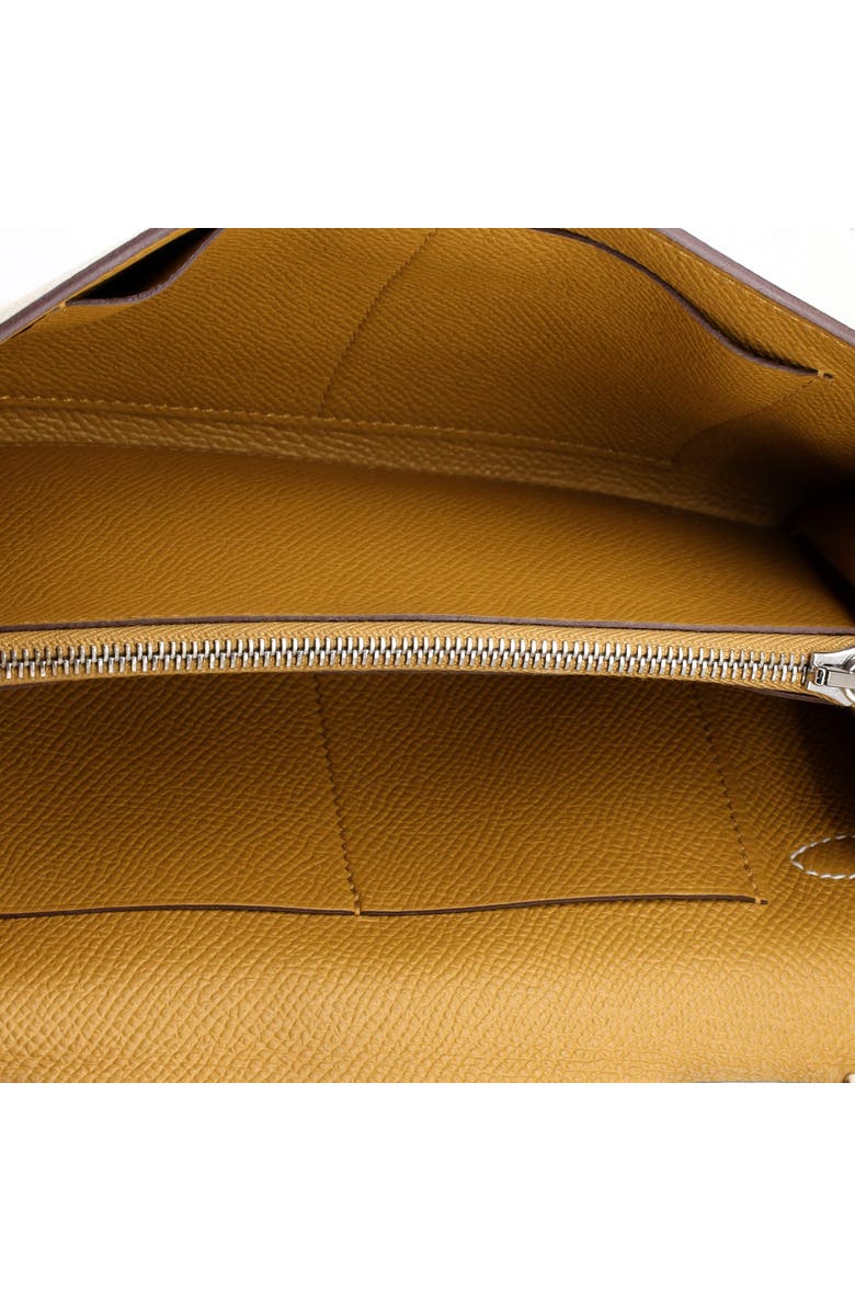 Pre-Owned Hermes Kelly To Go Wallet Verso Epsom, Alternate, color, Verso - Nata/Sesame