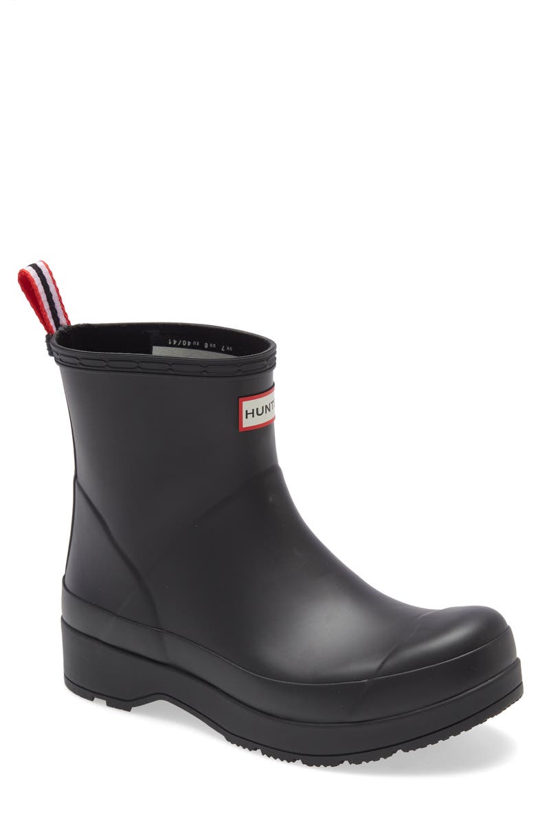 Hunter Original Play Waterproof Boot, Main, color, Black