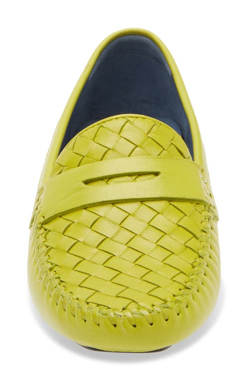 Robert Zur 'petra' Driving Shoe In Kiwi