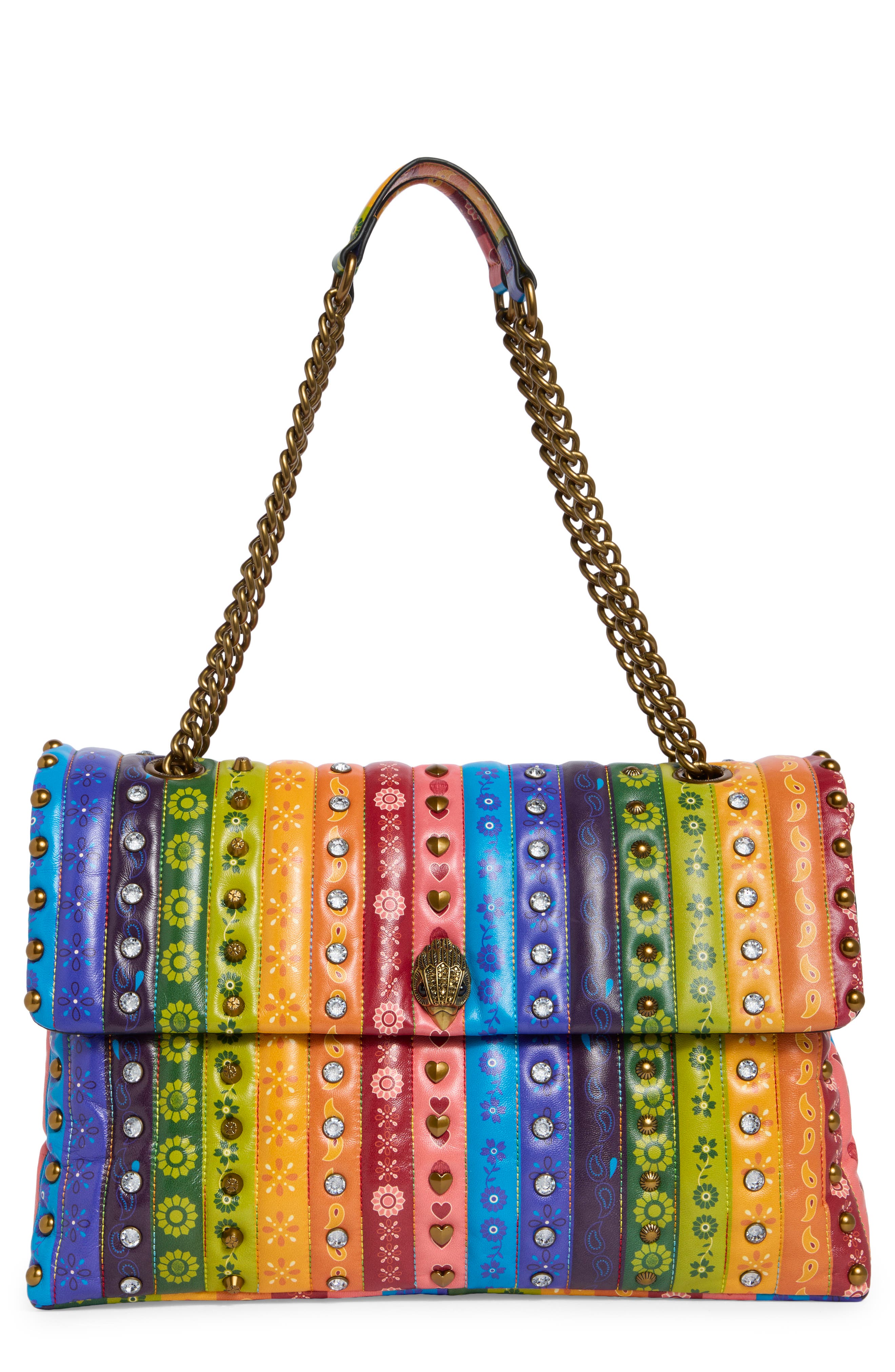 Kurt Geiger London Kensington XXL Leather Shoulder Bag