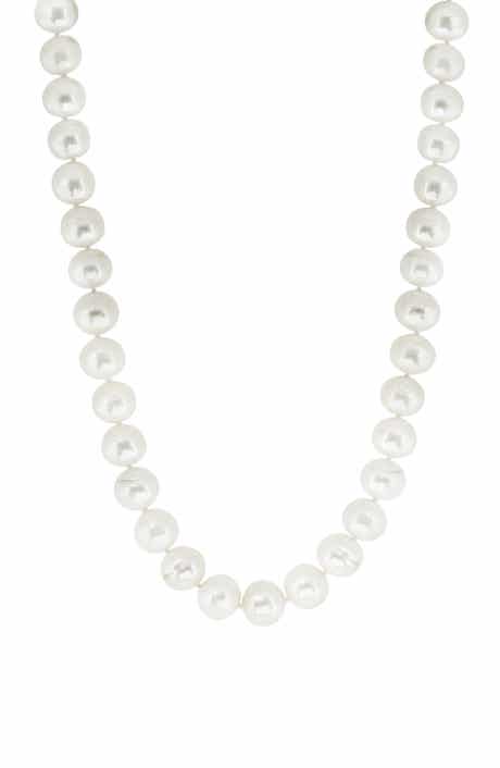 EFFY Sterling Silver 10-11mm Freshwater Pearl Necklace