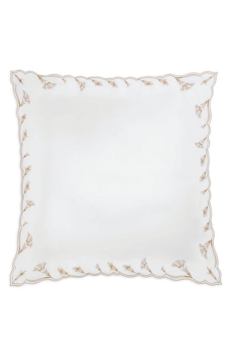Matouk Marcella Egyptian Cotton Pillow Sham, Alternate, color, Dune