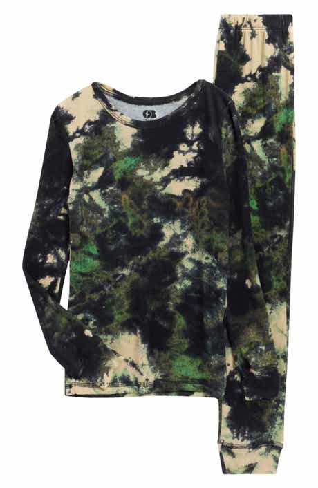 Kids' Camo Fitted Pajamas