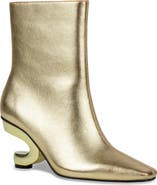 NINETY UNION Metallic Heel Bootie