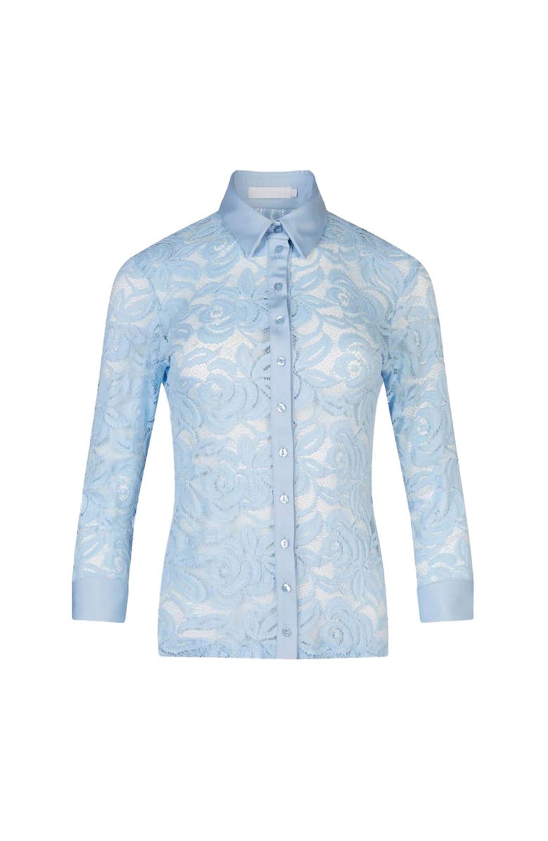 Anne Fontaine Nahia Shirt, Main, color, Riviera