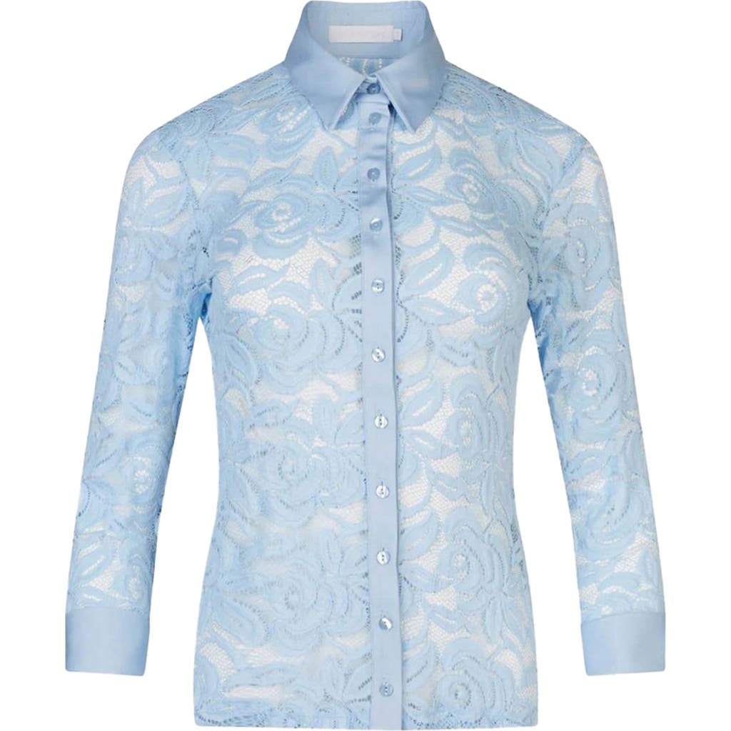 Anne Fontaine Nahia Shirt In Blue