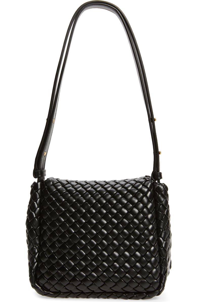 Bottega Veneta Mini Cobble Padded Intrecciato Leather Shoulder Bag, Alternate, color,