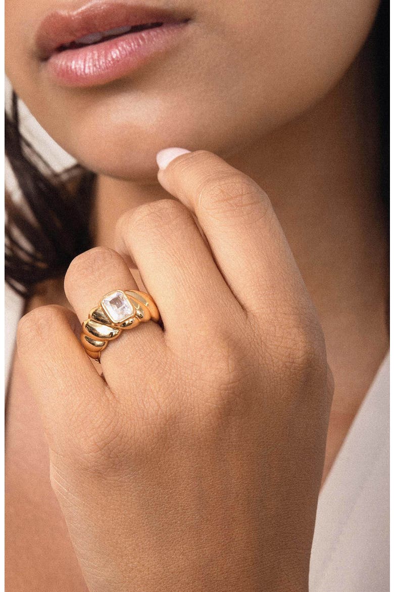 So Twisted Statement Ring, Alternate, color, GOLD
