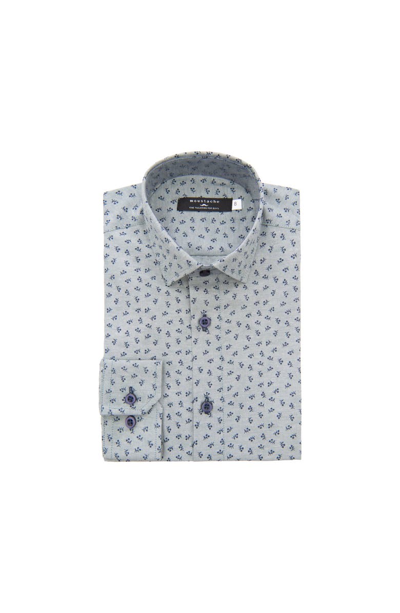 MOUSTACHE Printed Dress Shirt, Alternate, color, Green