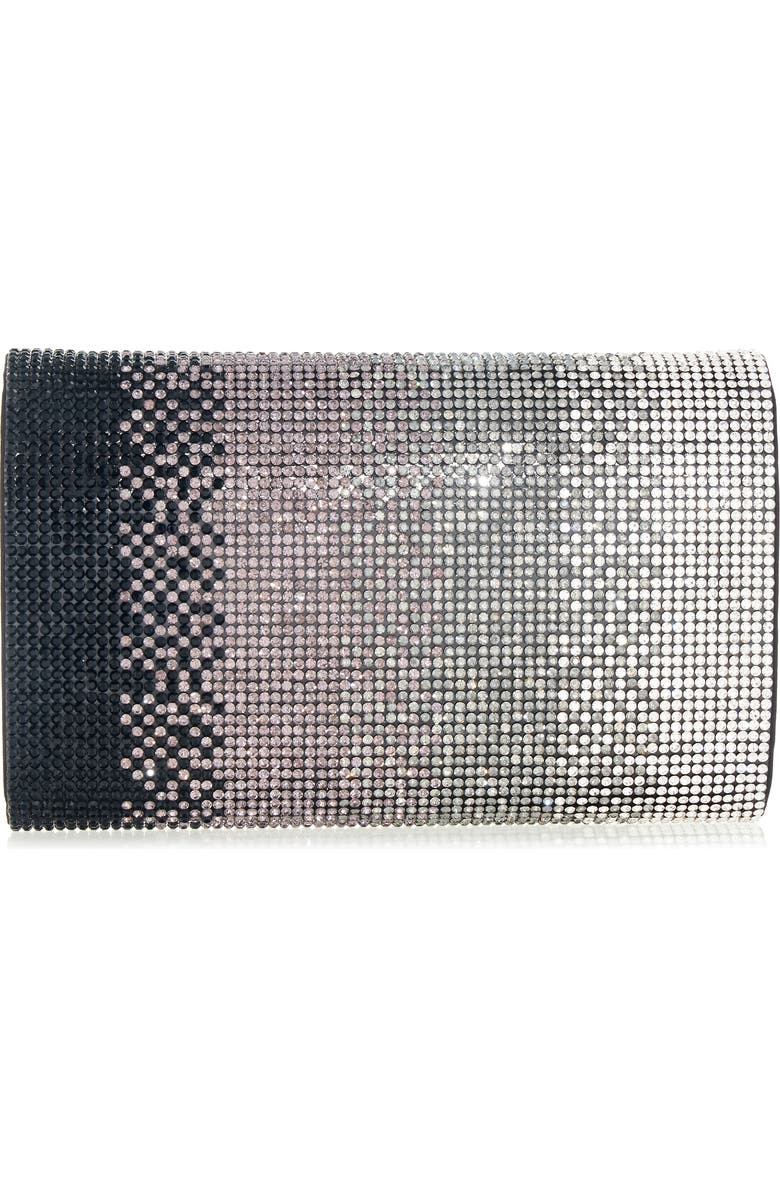JUDITH LEIBER COUTURE Fizzoni Ombré Crystal Clutch, Alternate, color,